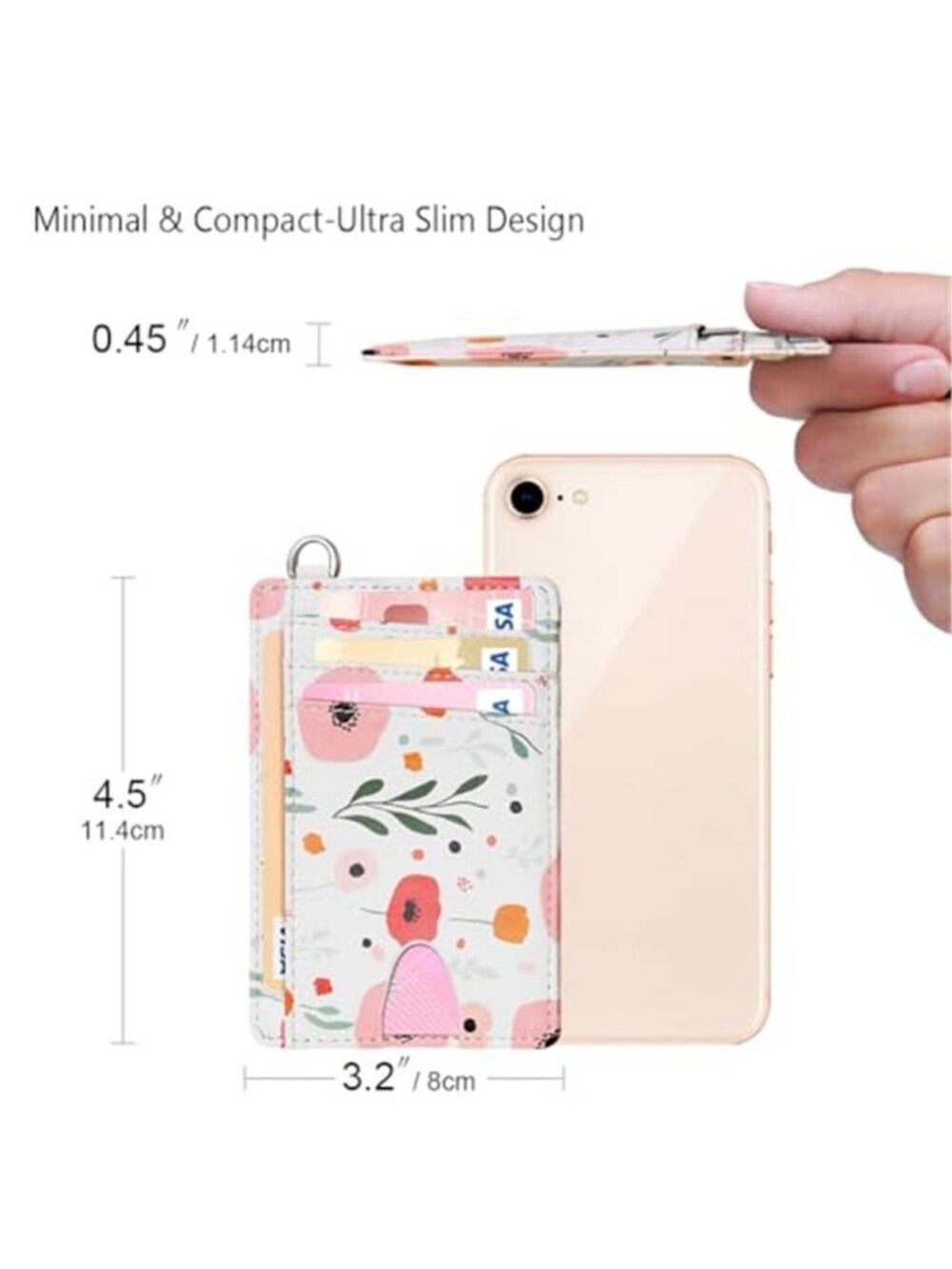 Slim Minimalist Wallet, Front Pocket Wallets, RFID Blocking, Credit Card - Picture 7 of 7